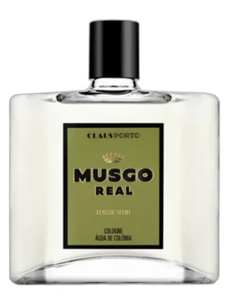 Frasco del perfume Claus Porto Musgo Real Classic Scent Eau de Cologne
