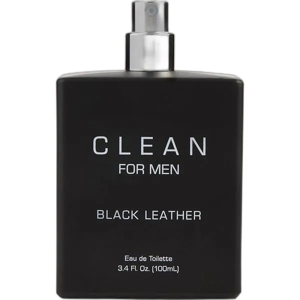 Frasco del perfume Clean Black Leather Eau de Toilette