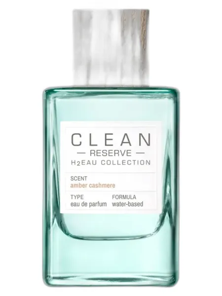 Frasco del perfume Clean H2Eau Amber Cashmere unisex
