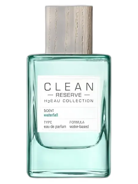 Frasco del perfume Clean H2Eau Waterfall unisex Eau de Parfum