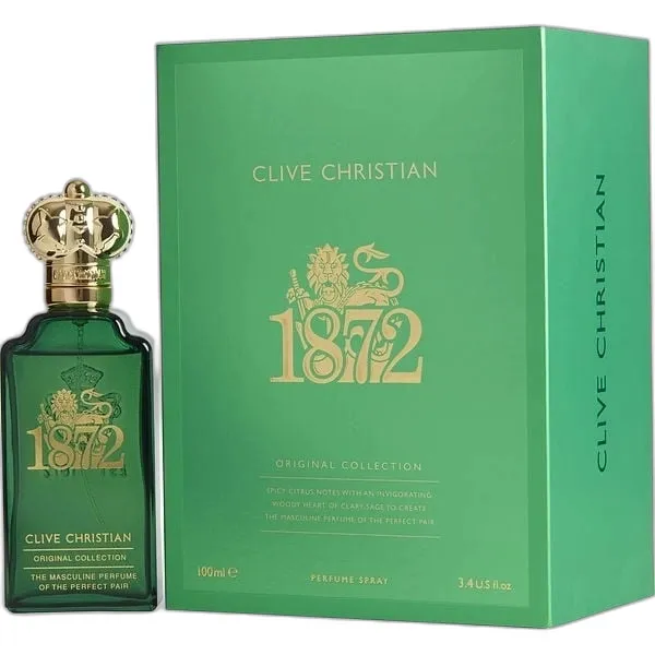 Frasco del perfume Clive Christian 1872 Eau de Cologne