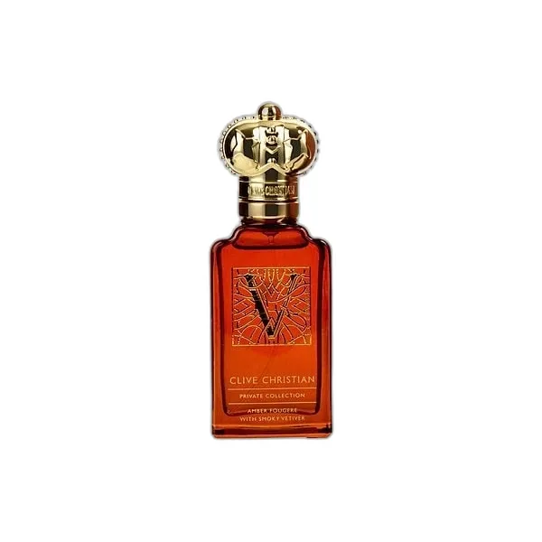 Frasco del perfume Clive Christian V Amber Fougere Eau de Cologne