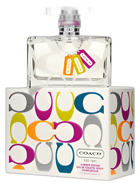 Frasco del perfume Coach Eau de Toilette Summer Edition Eau de Toilette