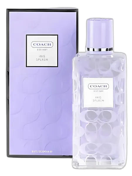 Frasco del perfume Coach Iris Splash