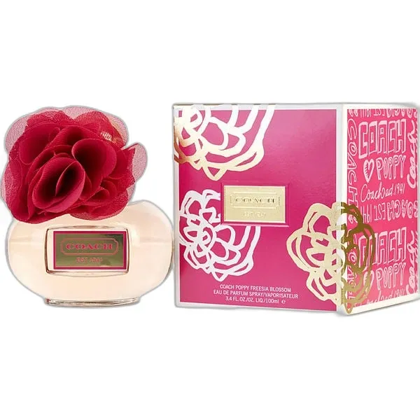 Frasco del perfume Coach Poppy Freesia Blossom Eau de Parfum