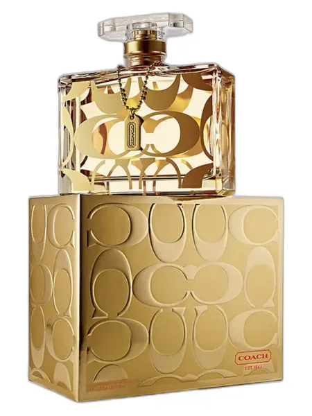 Frasco del perfume Coach Signature Rose D'Or