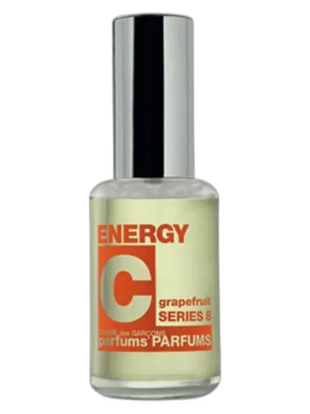 Frasco del perfume Comme des Garcons Energy C Grapefruit unisex