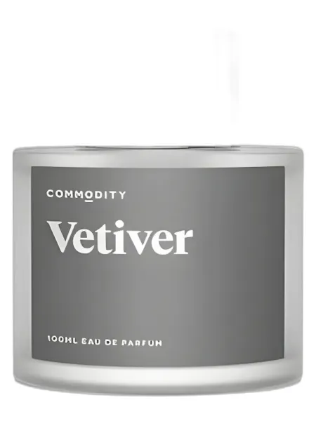 Frasco del perfume Commodity Vetiver unisex Eau de Parfum