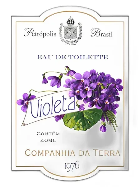 Frasco del perfume Companhia da Terra Violeta