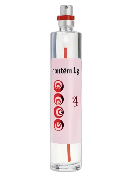 Frasco del perfume Contém 1g 4 Contem 1g