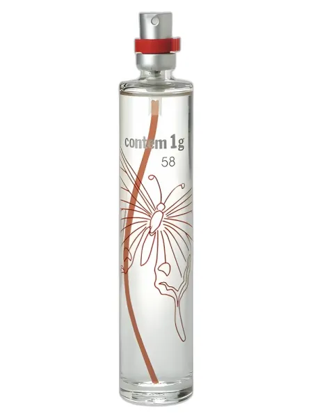 Frasco del perfume Contém 1g 58 Contem 1g