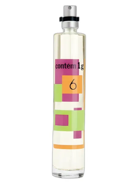 Frasco del perfume Contém 1g 6 Contem 1g