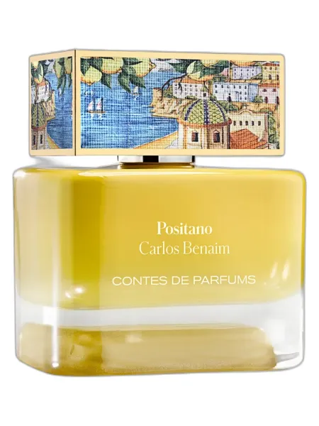 Frasco del perfume Contes de Parfums Positano Carlos Benaim unisex Eau de Parfum
