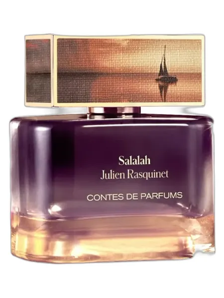 Frasco del perfume Contes de Parfums Salalah Julien Rasquinet unisex Eau de Parfum