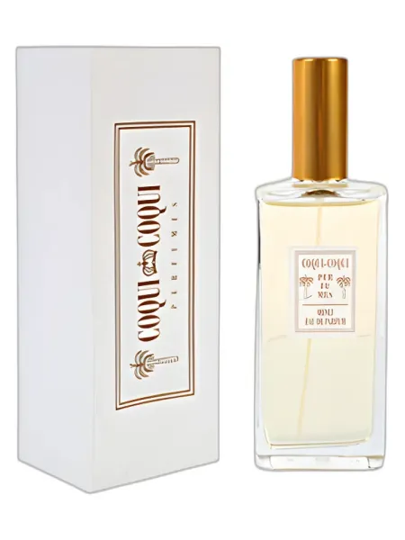 Frasco del perfume Coqui Coqui Menli unisex