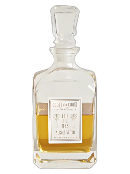 Frasco del perfume Coqui Coqui Neroli Negro unisex