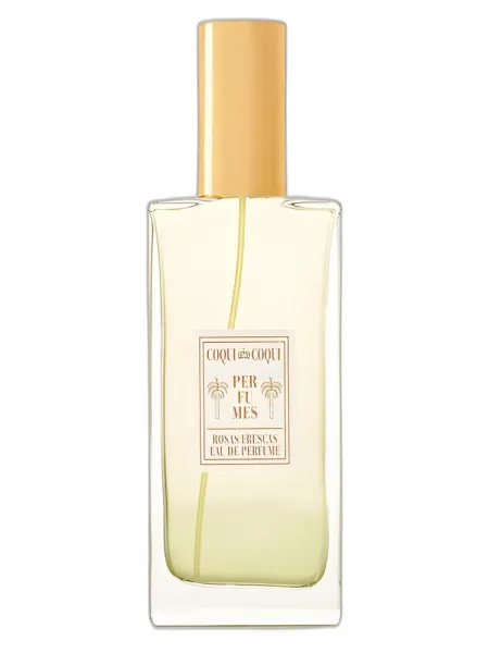 Frasco del perfume Coqui Coqui Rosas Frescas unisex Eau de Parfum