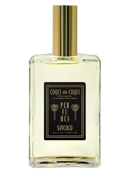Frasco del perfume Coqui Coqui Sancoco unisex