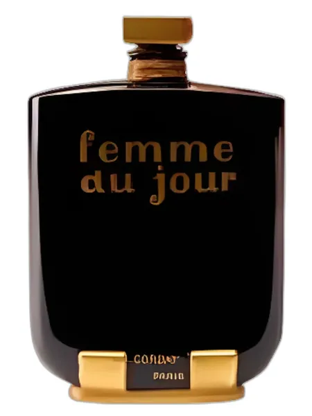Frasco del perfume Corday Femme du Jour