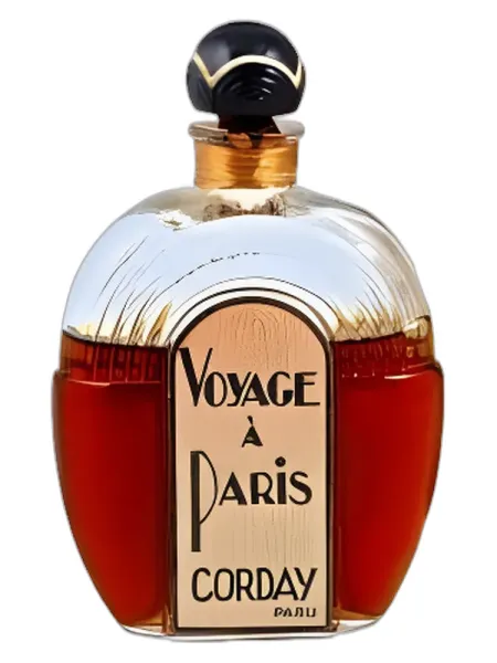 Frasco del perfume Corday Voyage A Paris
