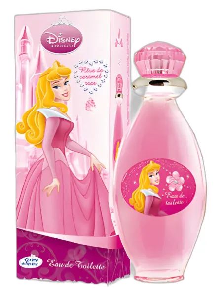Frasco del perfume Corine de Farme Disney Princess Pink Toffe Dream