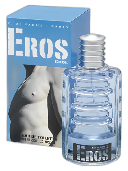 Frasco del perfume Corine de Farme Eros Cool