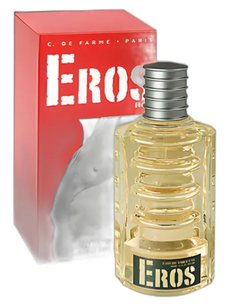 Frasco del perfume Corine de Farme Eros Hot
