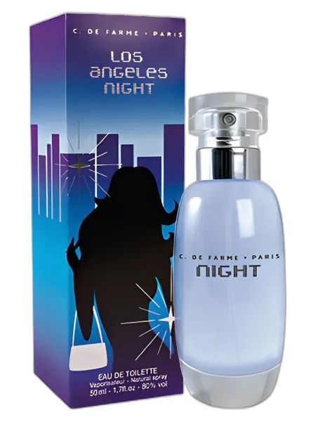 Frasco del perfume Corine de Farme Los Angeles Night