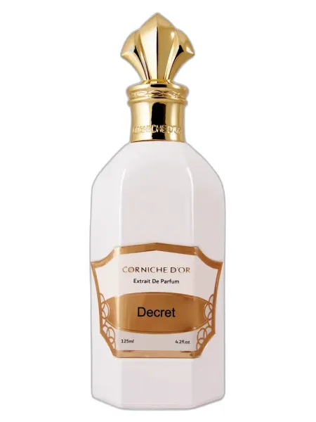 Frasco del perfume Corniche D'Or Decret unisex
