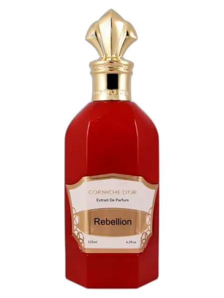 Frasco del perfume Corniche D'Or Rebellion unisex