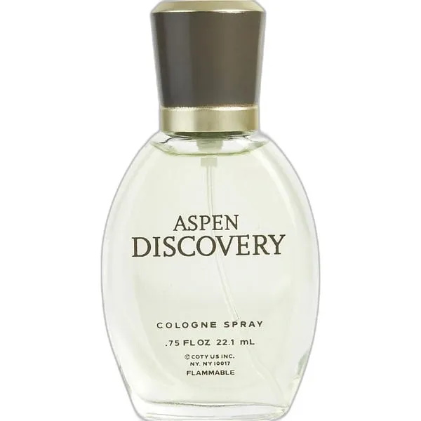 Frasco del perfume Coty Aspen Discovery Eau de Cologne