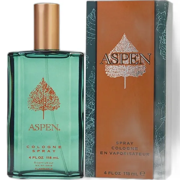 Frasco del perfume Coty Aspen Eau de Cologne