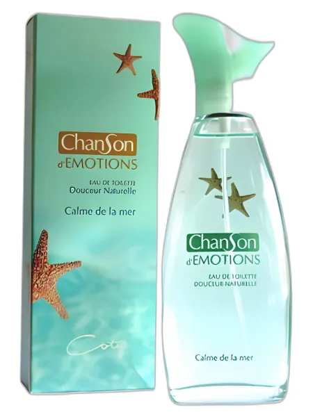 Frasco del perfume Coty Chanson dEmotions Calme de la Mer