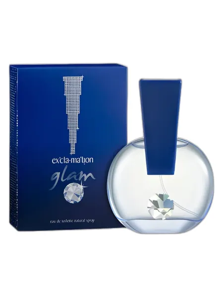 Frasco del perfume Coty Ex'cla-ma'tion Glam Eau de Cologne