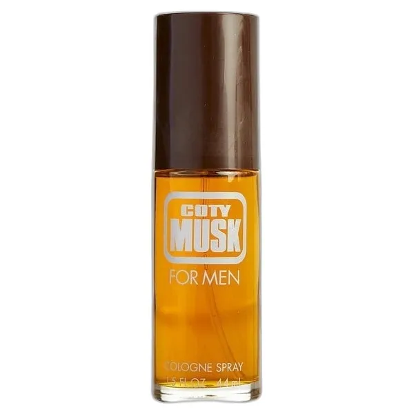 Frasco del perfume Coty Musk Eau de Cologne