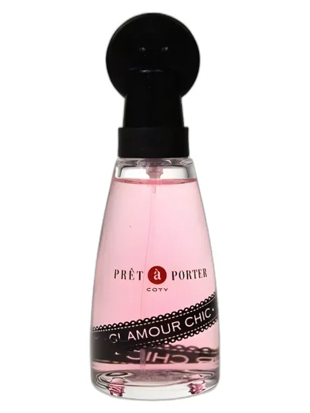Frasco del perfume Coty Pret a Porter Glamour Chic