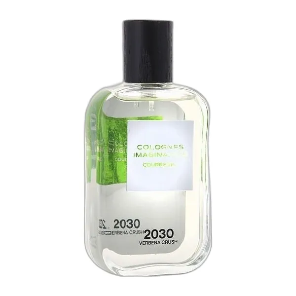 Frasco del perfume Courreges 2030 Verbena Crush Eau de Parfum