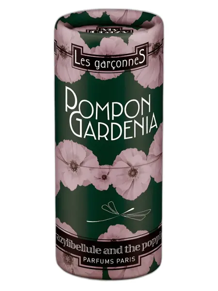 Frasco del perfume Crazylibellule and the Poppies Les Garconnes Pompon Gardenia
