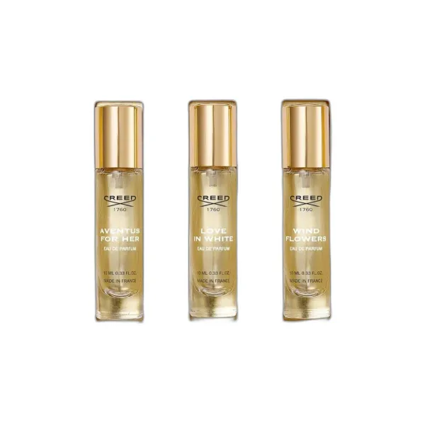 Frasco del perfume Creed Aventus For Her Edp 10Ml Wind Flowers Edp 10Ml Love In White Edp 10Ml Eau de Parfum