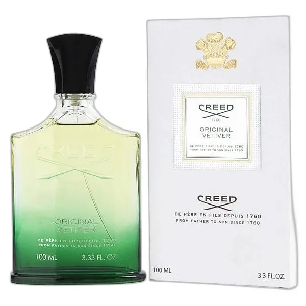 Frasco del perfume Creed Vetiver Eau de Parfum