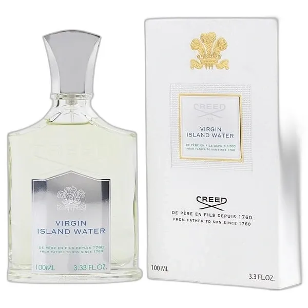 Frasco del perfume Creed Virgin Island Water
