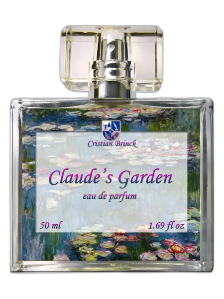 Frasco del perfume Cristian Brinck Claude's Garden unisex