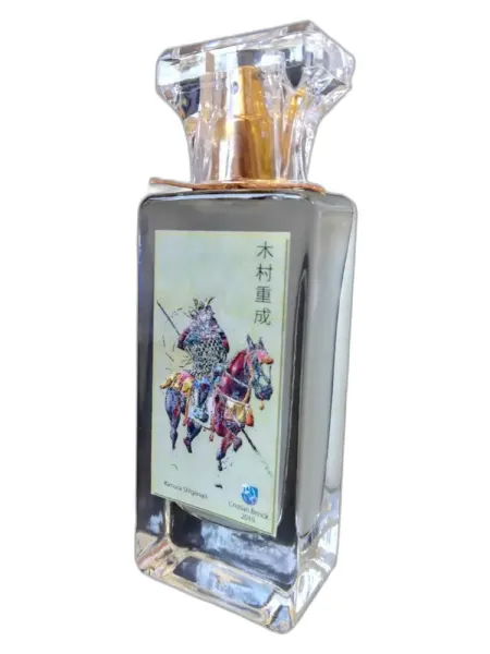 Frasco del perfume Cristian Brinck Kimura Shigenari