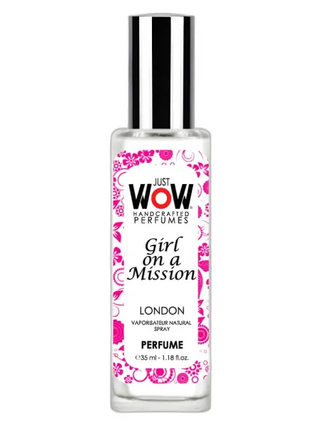 Frasco del perfume Croatian Perfume House Just Wow Girl On A Mission