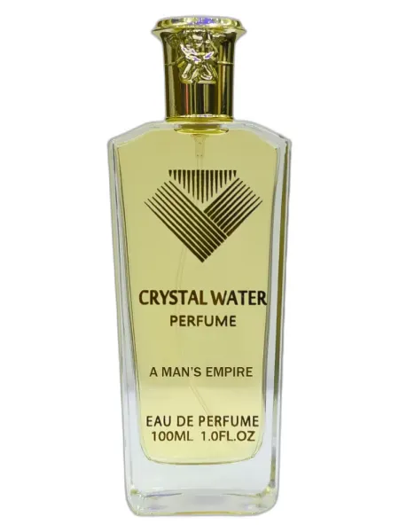 Frasco del perfume Crystal Water A Man's Empire