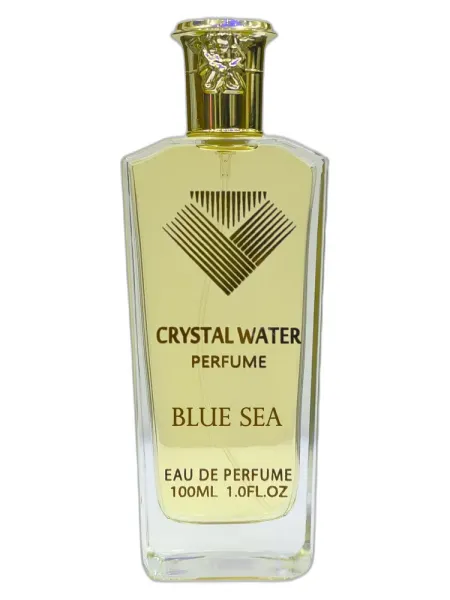 Frasco del perfume Crystal Water Blue Sea unisex