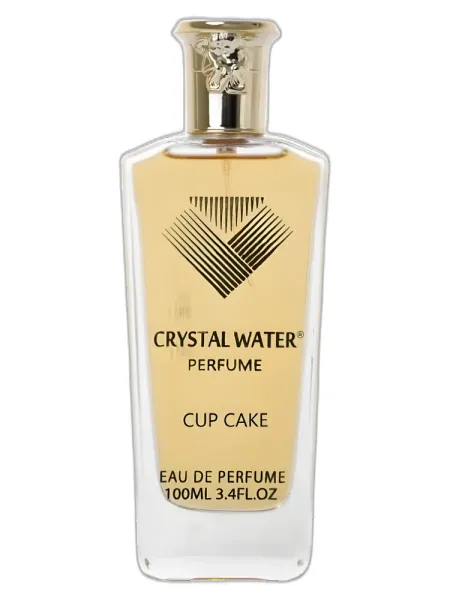 Frasco del perfume Crystal Water Cupcake unisex