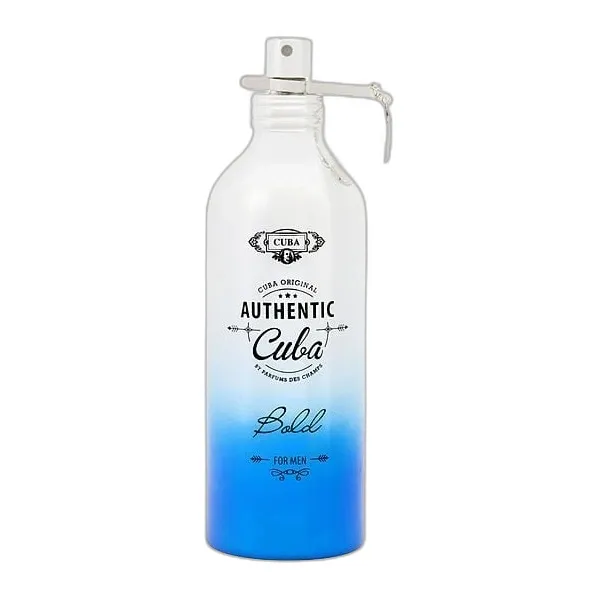 Frasco del perfume Cuba Authentic Bold Eau de Toilette