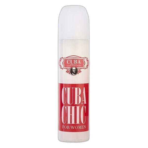 Frasco del perfume Cuba Chic Eau de Parfum