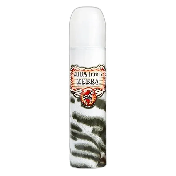 Frasco del perfume Cuba Jungle Zebra Eau de Parfum